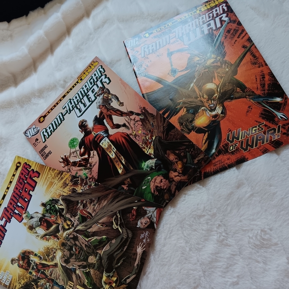DC Comics Rann-Thanagar War # 4,5,6